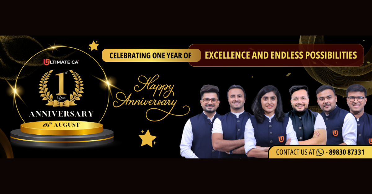 A Year of Excellence: Celebrating Ultimate CA's First Anniversary